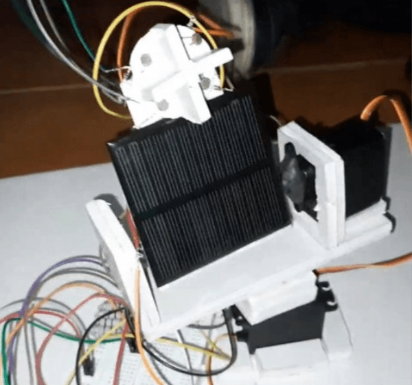 Dual-Axis Solar Tracker